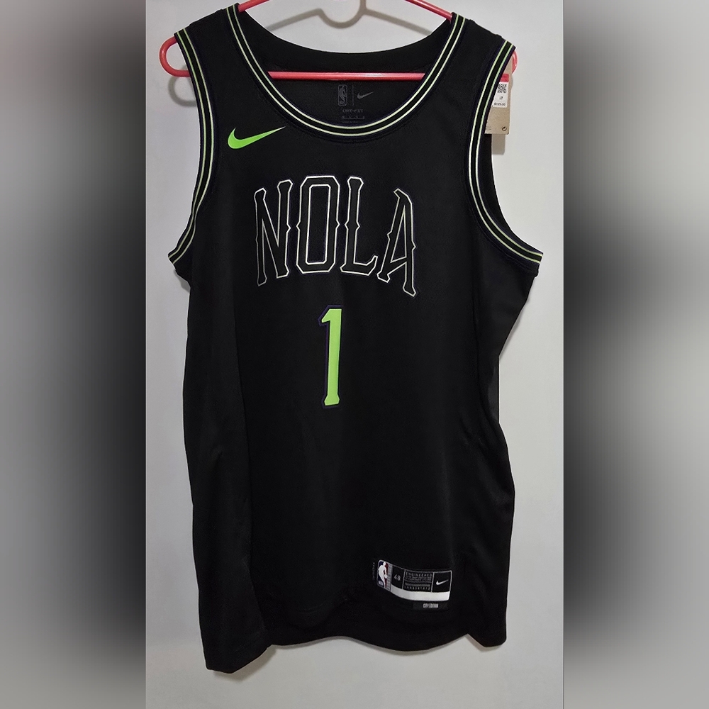 Nike Zion Williamson New Orleans Pelicans 2025/26 Swingman Jersey NWT Sz L